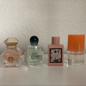 Set of 4 fragrances for women. NEW